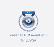 Vinner av ACM Award 2013 for LOVISA