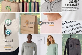 BÆREKRAFTIG PROFILERING: Markedsføre din merkevare eller bedrift med profil klær og produkter som har både miljømessig og sosial bærekraft.